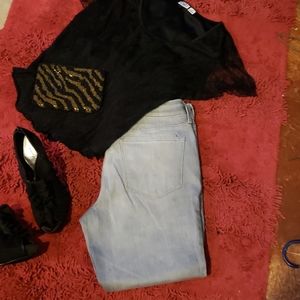 Old Navy Rock Star Mid Rise